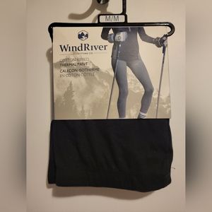 WindRiver Cotton ribbed Thermal pants Size: M